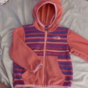 The North Face 12-18 month pink jacket